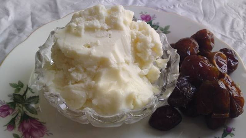 تصویر 3 از کره محلی گوسفندی تهیه شده از شیر تازه